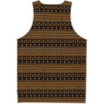 Boho Ethnic Pattern Print Men's Tank Top