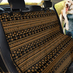 Boho Ethnic Pattern Print Pet Car Back Seat Cover