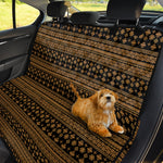 Boho Ethnic Pattern Print Pet Car Back Seat Cover