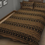 Boho Ethnic Pattern Print Quilt Bed Set
