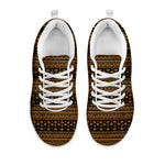 Boho Ethnic Pattern Print White Sneakers