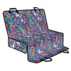 Boho Feather Pattern Print Pet Car Back Seat Cover