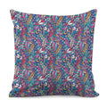 Boho Feather Pattern Print Pillow Cover