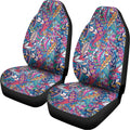 Boho Feather Pattern Print Universal Fit Car Seat Covers