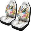 Boho Floral Deer Skull Print Universal Fit Car Seat Covers