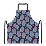 Boho Hamsa Pattern Print Apron