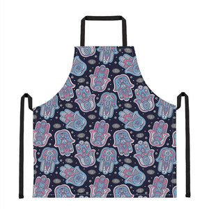 Boho Hamsa Pattern Print Apron