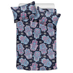 Boho Hamsa Pattern Print Duvet Cover Bedding Set