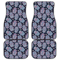 Boho Hamsa Pattern Print Front and Back Car Floor Mats