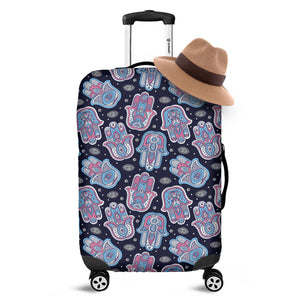 Boho Hamsa Pattern Print Luggage Cover