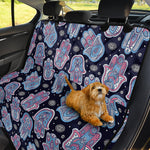 Boho Hamsa Pattern Print Pet Car Back Seat Cover