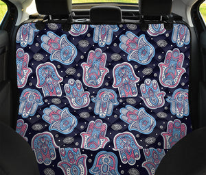 Boho Hamsa Pattern Print Pet Car Back Seat Cover