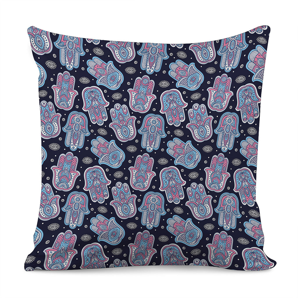 Boho Hamsa Pattern Print Pillow Cover