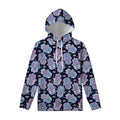 Boho Hamsa Pattern Print Pullover Hoodie