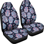 Boho Hamsa Pattern Print Universal Fit Car Seat Covers