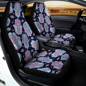 Boho Hamsa Pattern Print Universal Fit Car Seat Covers