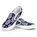 Boho Hamsa Pattern Print White Slip On Sneakers