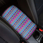 Boho Indian Lotus Pattern Print Car Center Console Cover