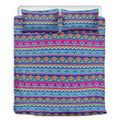 Boho Indian Lotus Pattern Print Duvet Cover Bedding Set