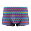 Boho Indian Lotus Pattern Print Men's Boxer Briefs