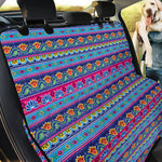 Boho Indian Lotus Pattern Print Pet Car Back Seat Cover