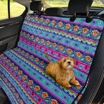 Boho Indian Lotus Pattern Print Pet Car Back Seat Cover