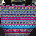 Boho Indian Lotus Pattern Print Pet Car Back Seat Cover