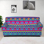 Boho Indian Lotus Pattern Print Sofa Cover