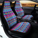 Boho Indian Lotus Pattern Print Universal Fit Car Seat Covers