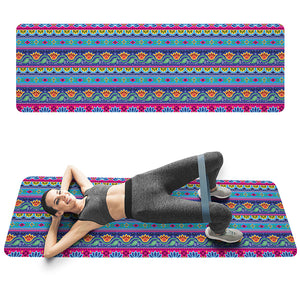 Boho Indian Lotus Pattern Print Yoga Mat – GearFrost