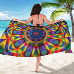 Boho Kaleidoscope Print Beach Sarong Wrap