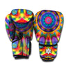 Boho Kaleidoscope Print Boxing Gloves