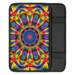 Boho Kaleidoscope Print Car Center Console Cover