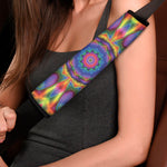 Boho Kaleidoscope Print Car Seat Belt Covers
