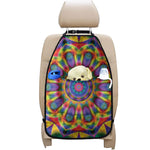 Boho Kaleidoscope Print Car Seat Organizers