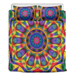Boho Kaleidoscope Print Duvet Cover Bedding Set