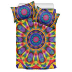 Boho Kaleidoscope Print Duvet Cover Bedding Set
