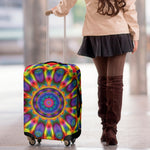 Boho Kaleidoscope Print Luggage Cover