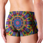 Boho Kaleidoscope Print Men's Boxer Briefs