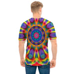 Boho Kaleidoscope Print Men's T-Shirt