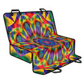 Boho Kaleidoscope Print Pet Car Back Seat Cover