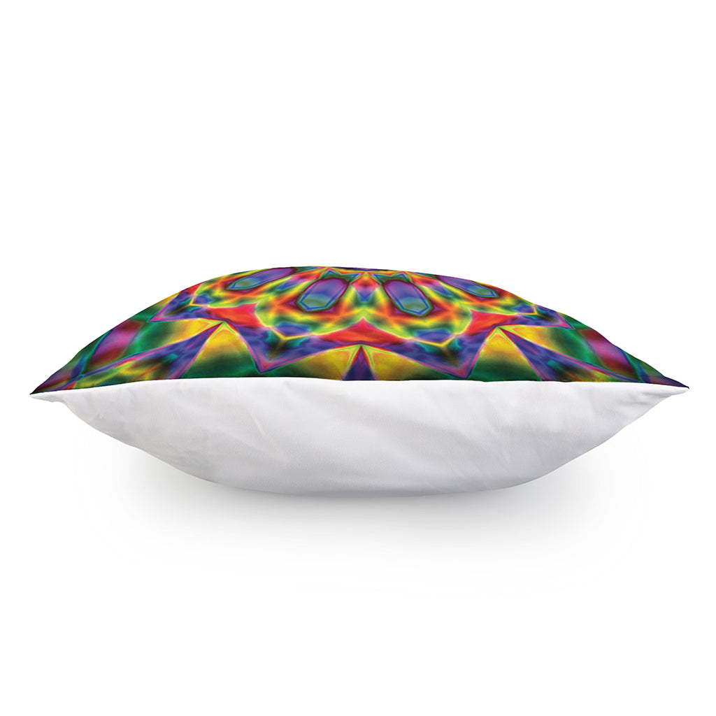 Boho Kaleidoscope Print Pillow Cover