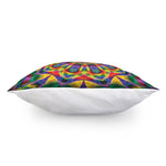 Boho Kaleidoscope Print Pillow Cover