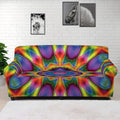 Boho Kaleidoscope Print Sofa Cover