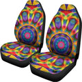 Boho Kaleidoscope Print Universal Fit Car Seat Covers
