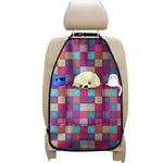 Boho Mandala Patchwork Pattern Print Car Seat Organizers