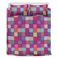 Boho Mandala Patchwork Pattern Print Duvet Cover Bedding Set