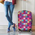 Boho Mandala Patchwork Pattern Print Luggage Cover