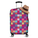 Boho Mandala Patchwork Pattern Print Luggage Cover