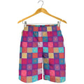 Boho Mandala Patchwork Pattern Print Men's Shorts